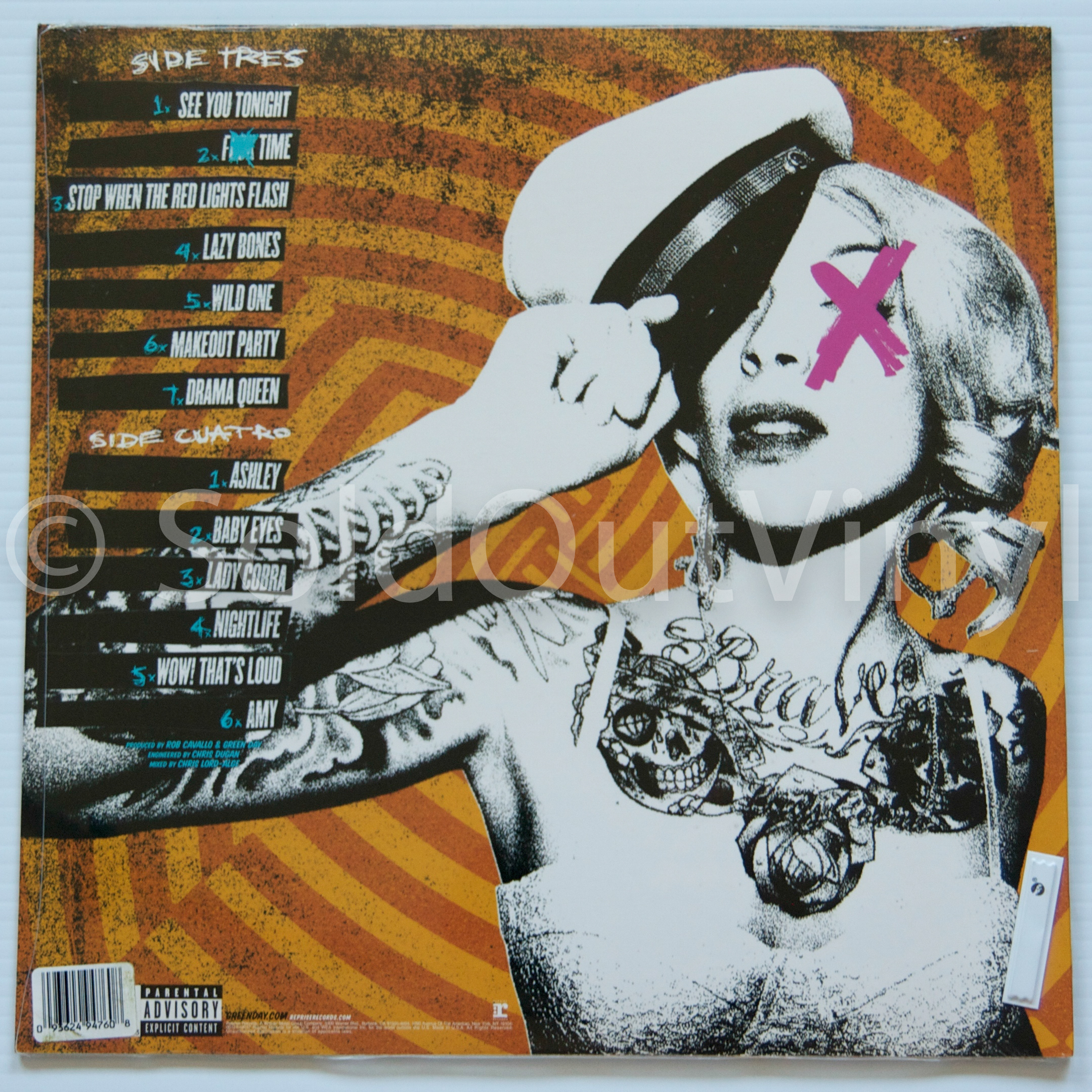 Green Day - Dos Vinyl - Limited Aqua Blue LP — SoldOutVinyl